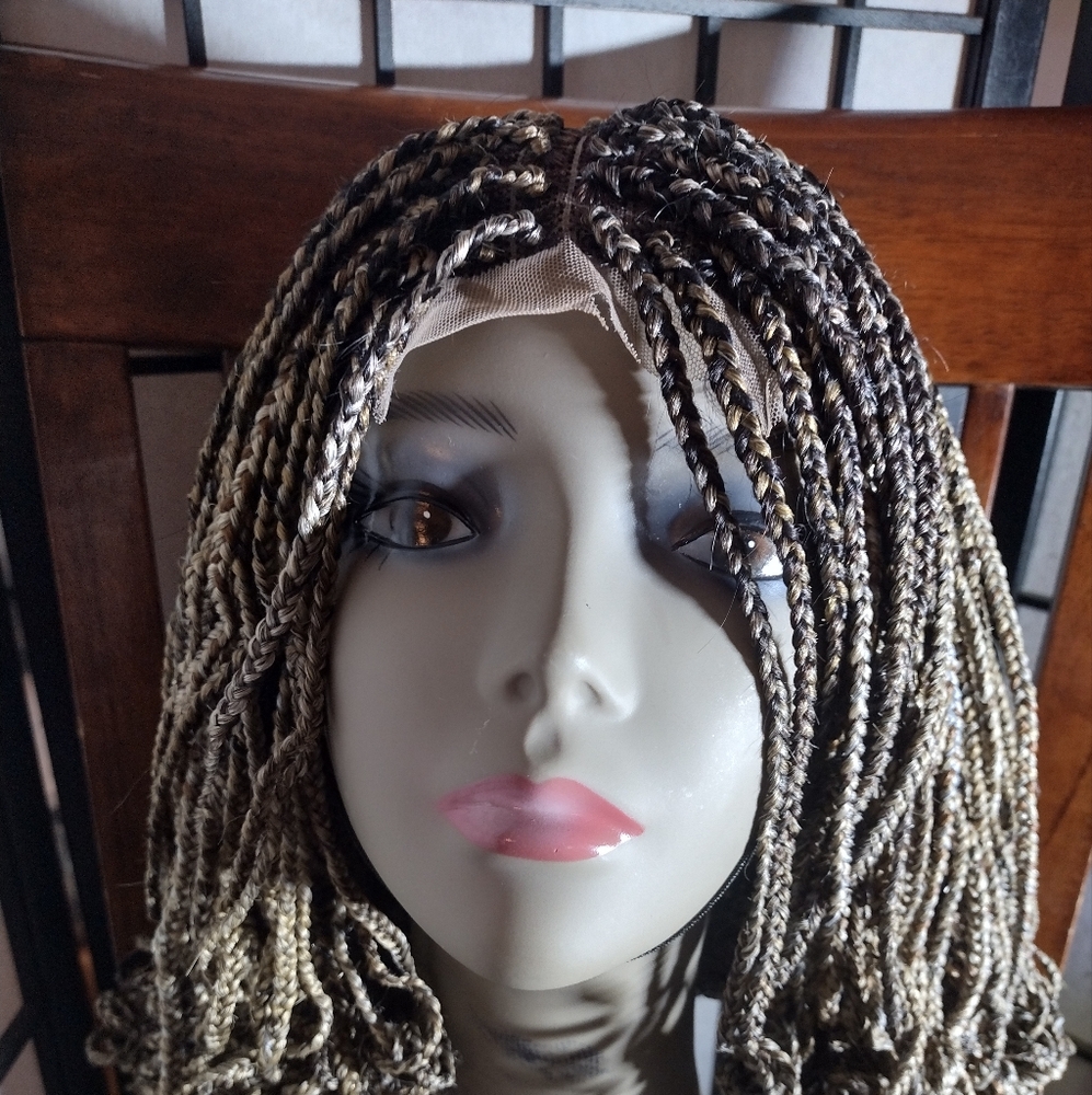 Lace front wig